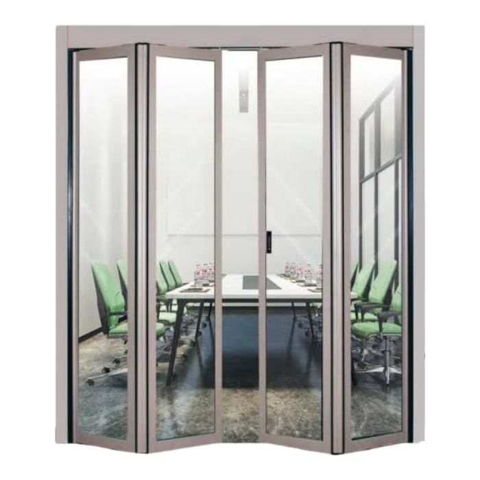 Porte pliante automatique
